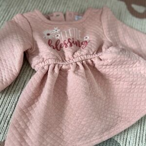 Pink Quilted Baby Dress